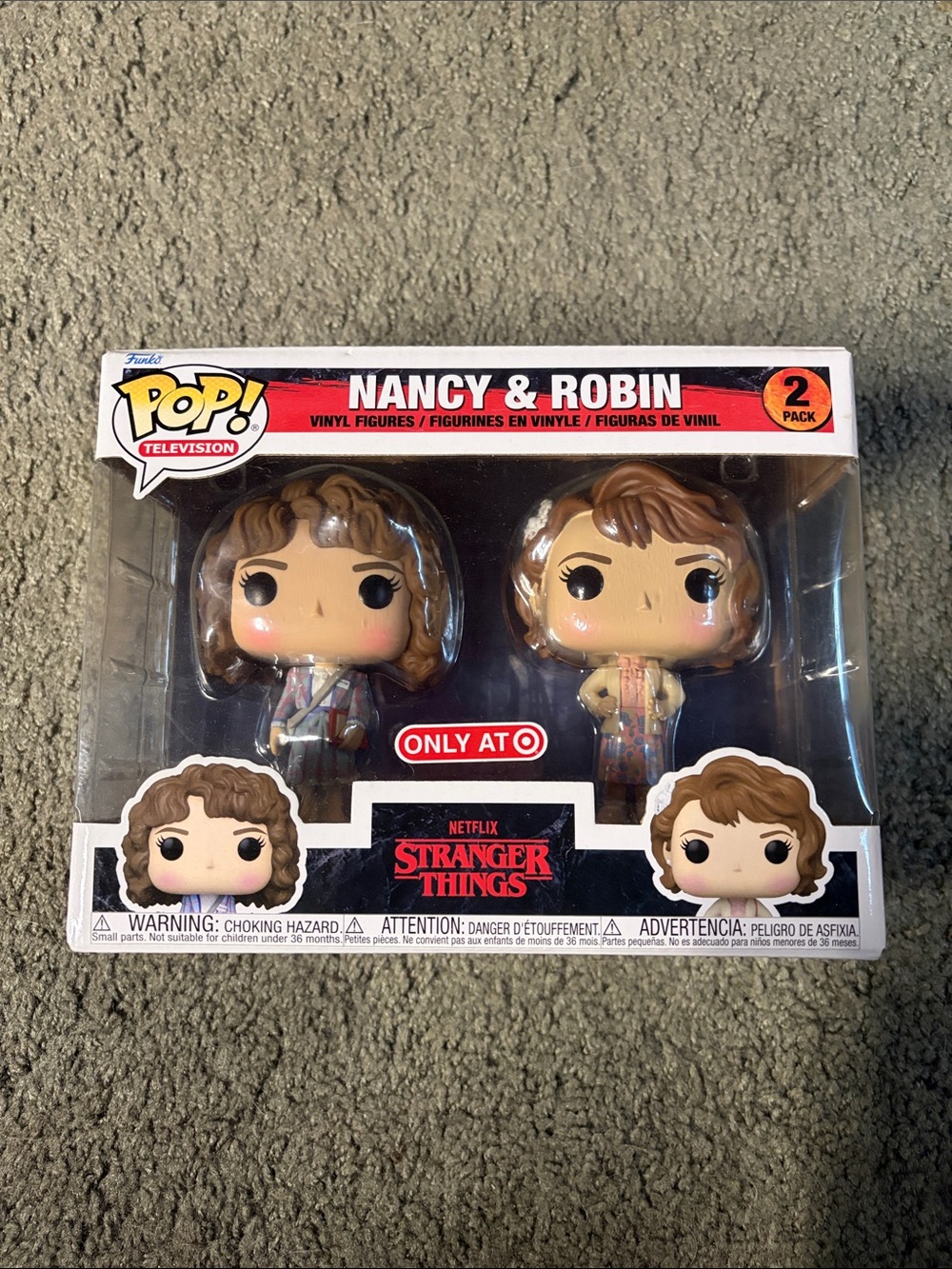 Funko Pop! Television Stranger Things Nancy & Robin 2-Pack